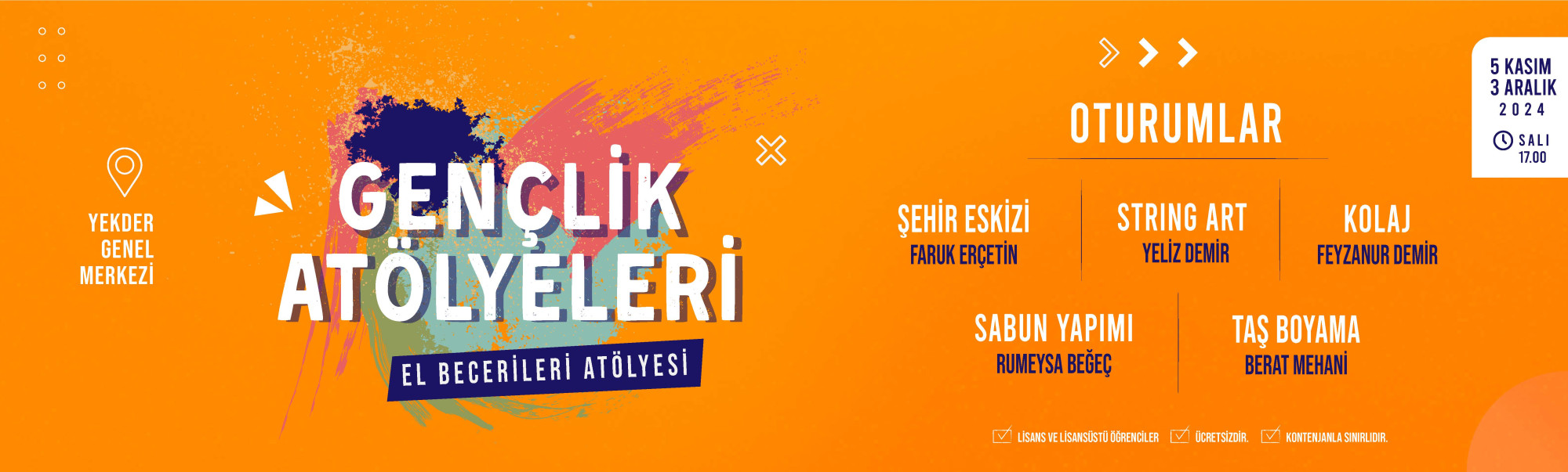 Gençlik Atölyeleri | El Becerileri Atölyesi