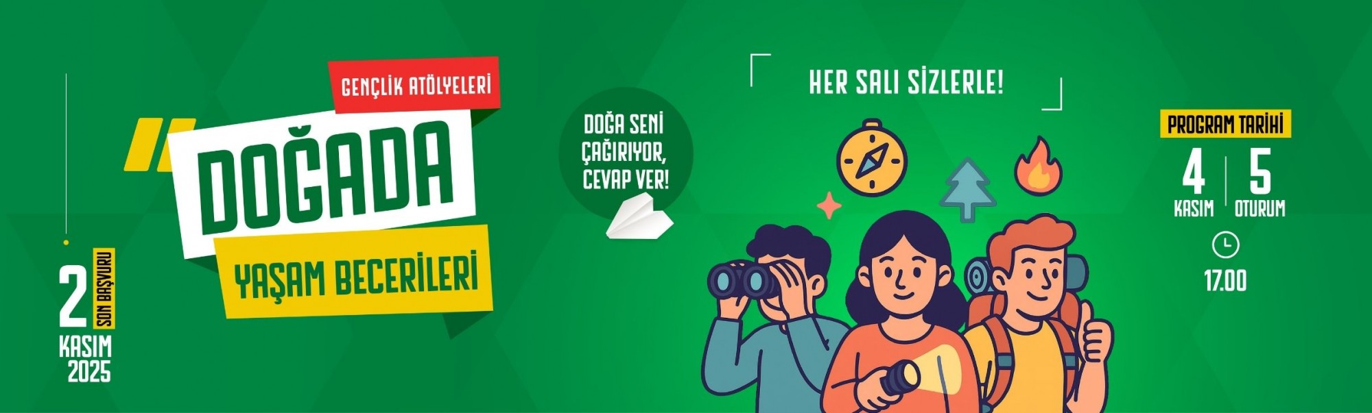 Doğada Yaşam Becerileri Atölyesi