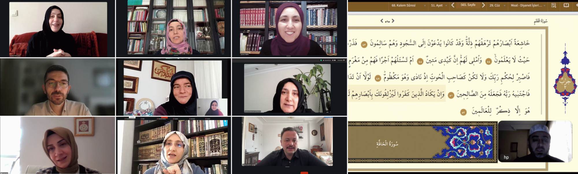 Mukabele Vakti'nde Ramazan'a Veda